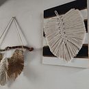 Mi Proyecto del curso: Introducción al macramé: creación de un tapiz decorativo. Design de acessórios, Artesanato, Design de interiores, Decoração de interiores, Tecido, Macramê, e Design têxtil projeto de Janeth Parra Reyes - 27.12.2021