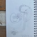 My project in Artist's Notebook: Explore Illustration Techniques course. Design, Ilustração tradicional, Artes plásticas, Pintura, Criatividade, Criatividade para crianças, e Sketchbook projeto de Louise Merwe - 28.12.2021