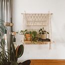 Mein Kursprojekt: Makramee: Vom ersten Knoten zum eigenen Design. Un proyecto de Decoración de interiores, Tejido, Macramé y Diseño de complementos de Lara Pertschy - 28.12.2021
