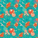 Meu projeto do curso: Ilustração vetorial de padrões a partir do zero Ein Projekt aus dem Bereich Design, Traditionelle Illustration, Musterdesign und Prägung von Carol Lopes - 28.12.2021