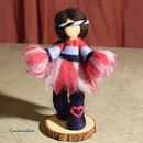 Il mio progetto del corso: Needle felting: creazione di personaggi con lana e ago. Artesanato, Design de brinquedos, Feltragem com agulha, e Design têxtil projeto de Alessandra CosettedArte - 28.12.2021