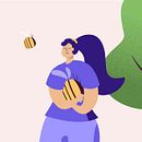 Les dorloteurs d'abeilles. Un progetto di Motion graphics, Illustrazione tradizionale, Animazione e 3D di Thomas Quantin - 28.12.2021