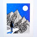 The Cusp - Print Media. Screen Printing, Design, and Traditional illustration project by Mike Doborski - 12.28.2021