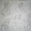 Mi Proyecto del curso: El arte del manga: dibuja personajes únicos. Een project van Ontwerp van personages, Tekening met potlood,  Tekening,  Illustratie met inkt y Manga van Andres Ceron - 29.12.2021