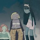 Mi Proyecto del curso: Fábrica de personajes ilustrados. Projekt z dziedziny Trad, c, jna ilustracja, Projektowanie postaci, Ilustracja c, frowa, Ilustracje dla dzieci i Narracja użytkownika Ana Quesada - 29.12.2021