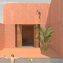 My project in Architectural Visualization Using Digital Collage course. Un proyecto de Arquitectura, Diseño gráfico, Arquitectura interior, Diseño de interiores, Paisajismo, Collage, Arquitectura digital e Ilustración arquitectónica de Pily Martínez - 29.12.2021