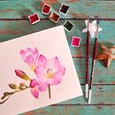 Proyecto personal. Flores, texturas. Un projet de Illustration traditionnelle, Illustration botanique, Illustration naturaliste , et Aquarelle de Ana Lizbet Quiroz Guevara - 30.12.2021