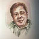 My project in Artistic Portrait with Watercolors course - Ronald . % monetcalderon tarafından hazırlanan Güzel sanatlar, Tablo, Sulubo, a Resim, Ve Portre Çizimi projesi - 12.30.2021