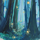 Mon projet du cours : Peinture de paysages enchantés à la gouache. Een project van Traditionele illustratie, Schilderij y Schilderen met gouache van Alicia Esmae - 30.12.2021