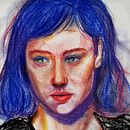 Mi Proyecto del curso: Dibujo de retratos expresivos con tizas pastel . % Samanta Gutiérrez tarafından hazırlanan Geleneksel illüstras, on, Güzel sanatlar, Çizim, Portre Çizimi, Ve Sanatsal Çizim projesi - 12.30.2021