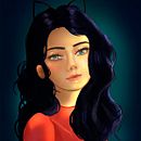 Mi Proyecto del curso: Iluminación y color para retratos digitales en Photoshop  Ein Projekt aus dem Bereich Traditionelle Illustration, Digitale Illustration und Digitale Malerei von Ingrid Viveros Herrera - 30.12.2021