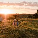 Children running to the sun. This is the freedom of Africa. Un progetto di Fotografia di Jonine Coetzer - 31.12.2021
