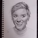 Lynn Van Royen. Un progetto di Disegno di ritratti, Disegno realistico e Disegno a matita di Elise Casselman - 31.12.2021