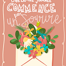 Mon projet du cours : Initiation à la calligraphie et au lettering avec Procreate. Een project van Kalligrafie, Instagram y Digitale belettering van virginiegraux - 31.12.2021