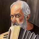 My project in Expressive Oil Portraiture: Explore the Alla Prima Technique course. Un proyecto de Bellas Artes, Pintura y Pintura al óleo de eva_berki88 - 01.01.2022