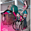 Mi Proyecto del curso: Carteles de rock ilustrados (Alhóndiga Rock). Un progetto di Pubblicità, Illustrazione vettoriale, Design di poster  e 3D di Eloy Marchéz - 02.01.2022