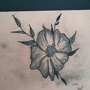Flor . Un progetto di Design di tatuaggi di Leire Mancisidor rodriguez - 02.01.2022