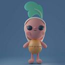 Mi Proyecto del curso: Creación de personajes kawaii en 3D con Blender . Un proyecto de Ilustración tradicional, Diseño de personajes, Ilustración digital, Modelado 3D y Manga de Sharlyn Chacón - 01.01.2022