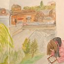 Hepworth Visit. Un proyecto de Pintura de Kirstie - 02.01.2022