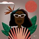 My project in Creative Composition for Illustration with Procreate course. Un projet de Illustration traditionnelle, Créativité, Illustration numérique , et Dessin numérique de Angela - 03.01.2022