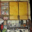 Mi cocina. Un proyecto de Cómic, Bocetado y Sketchbook de Lydia Veneri - 03.01.2022