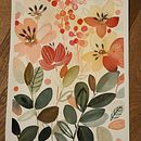 Mon projet du cours : Aquarelle florale créative : renouez avec la nature. Un progetto di Illustrazione tradizionale, Pittura, Pittura ad acquerello e Illustrazione botanica di a_pitteloud - 03.01.2022