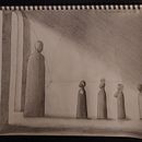 M And The Four Orphans . Desen în creion de Timothy Ong - 01.04.2022