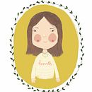 autoritratto cercando il mio stile. Un progetto di Illustrazione tradizionale di Raffaella Bazzanini - 16.03.2020