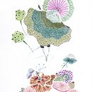 Elle s'appelait Dentelle D'écume - D'après le cours de Cécile Metzger. Een project van Traditionele illustratie, Aquarelschilderen y Kinderillustratie van Lucille Duchene - 06.01.2022