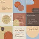 Mon projet du cours : Initiation au graphisme. Un projet de Design , Br, ing et identité, Design graphique, T, pographie, Création de logos, Design t , et pographique de magali_reynard - 25.01.2022