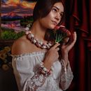 Mon projet du cours : Portrait photographique pictural. Un proyecto de Fotografía, Fotografía de retrato, Fotografía de estudio, Fotografía artística y Fotografía en interiores de sylvie_leonard - 05.01.2022