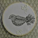 My project in Introduction to Blackwork Embroidery course. Embroider, and Textile Design project by thakoordin - 01.05.2022