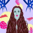 Mi Proyecto del curso: Ilustración de retratos: Adobe Fresco para principiantes Ein Projekt aus dem Bereich Digitale Illustration, Traditionelle Illustration und Design von Andrea Ottonello - 03.01.2022