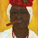 Oil painting : A cuban Portrait . Oil Painting, and Painting project by Marilyn Richter - 01.06.2022