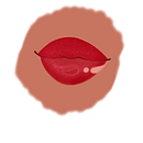 Hailiiz Lip Tutorial Study . Ilustrație tradițională de Faith L. - 01.06.2022