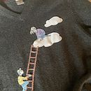 Una scala per le nuvole. Un projet de St, lisme, Art textile, DIY, Upc, cling , et Design textile de Flavia Ferraguti - 07.01.2022