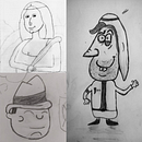 Meu projeto do curso: Introdução à criação de personagens estilo cartoon. Un proyecto de Ilustración tradicional, Diseño de personajes y Dibujo de eduardo_hawatt - 07.01.2022