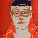 Paper cut self portrait. Een project van Traditionele illustratie van Sarah Wilbanks - 08.01.2022