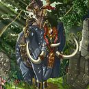 Exploring the ancient ruins. Traditional illustration project by Luis Araya - 06.06.2021