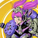 Cyber Hunter. Traditional illustration, and Character Design project by Luis Araya - 08.20.2021