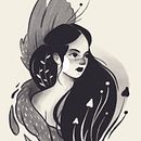 Mi Proyecto del curso: Técnicas de dibujo tradicional con Procreate. Un progetto di Illustrazione tradizionale, Disegno, Illustrazione digitale, Disegno di ritratti e Disegno digitale di Laura Mimas - 08.01.2022