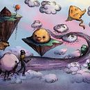 My project in Fantasy Illustrations for Children course. Projekt z dziedziny Trad, c, jna ilustracja,  Malarstwo,  R, sunek, Malowanie akwarelą, Ilustracje dla dzieci, R, sunek c i frow użytkownika Nelli Hissant - 08.01.2022