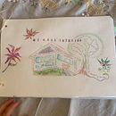 Mi casa interior | my inner house. Sketchbook projeto de adinwigi - 06.01.2022