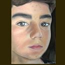 Mi Proyecto del curso: Retrato realista al pastel tiza. Een project van Traditionele illustratie,  Beeldende kunst,  Tekening,  Portrettekening y Realistische tekening van Ivannia Lazzaro - 06.01.2022