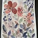 My project in Artistic Floral Watercolor: Connect with Nature course. Traditional illustration, Painting, Watercolor Painting, and Botanical Illustration project by Ana Luiza - 12.09.2022