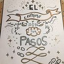 Mi Proyecto del curso: Dibujo y hand lettering creativo para principiantes. Un projet de Illustration traditionnelle, Lettering, Dessin , et Lettering manuel de Patricia Munzi - 09.01.2022