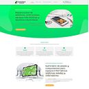 Diseño web empresa tecnológica Ein Projekt aus dem Bereich Webdesign, Logodesign, Br und ing und Identität von Miguel Castaño - 01.01.2022