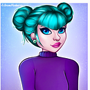 Mi Proyecto del curso: Retrato de personajes femeninos con Procreate. Ilustração tradicional, Ilustração digital, e Desenho digital projeto de Seyla Sánchez - 10.01.2022
