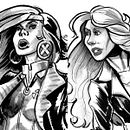 My project in Female Character Design for Comics course. Design de personagens, Comic, e Desenho projeto de Alexandre Xanditz - 09.01.2022