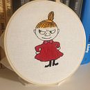 Little My - embroidery  . Seni, Kerajinan, Dan Bordir proyek oleh Dorota Kortas - 01.10.2022